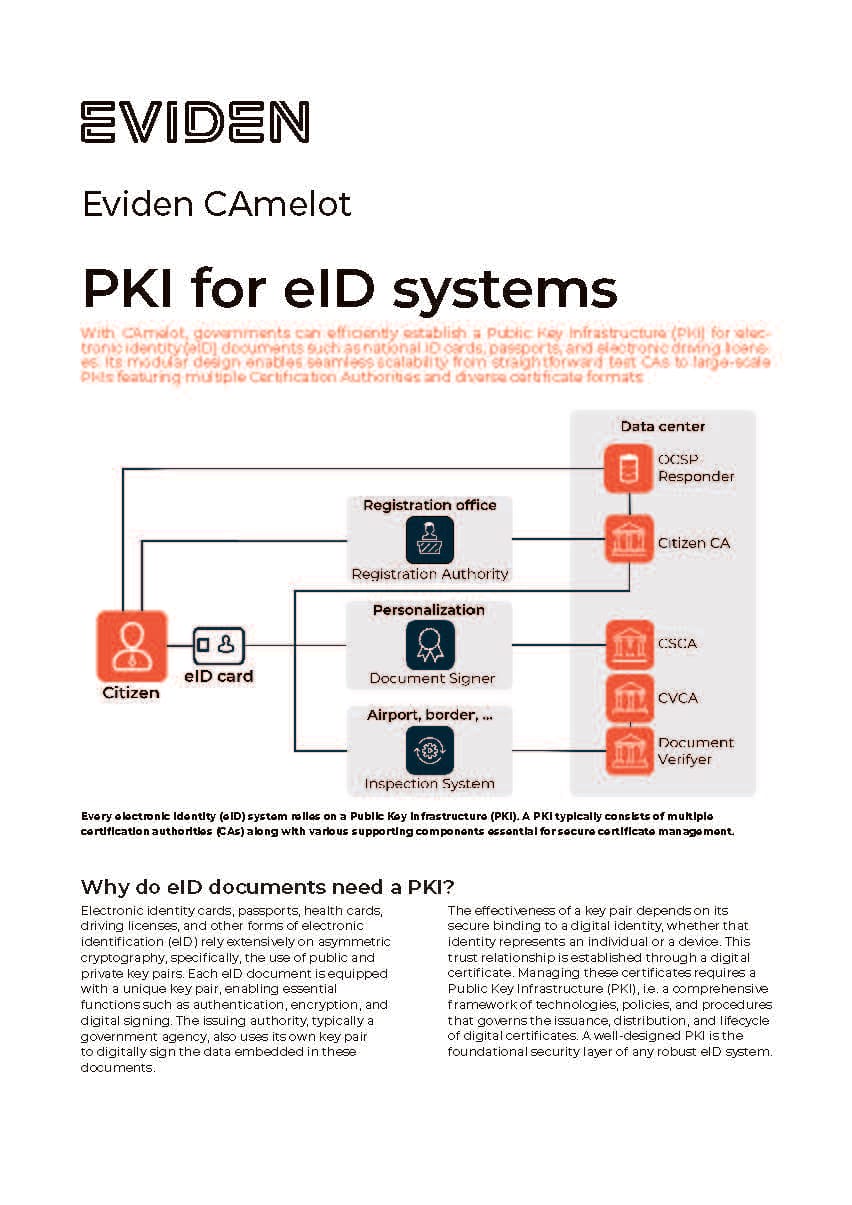 Eviden-CAmelot factsheet