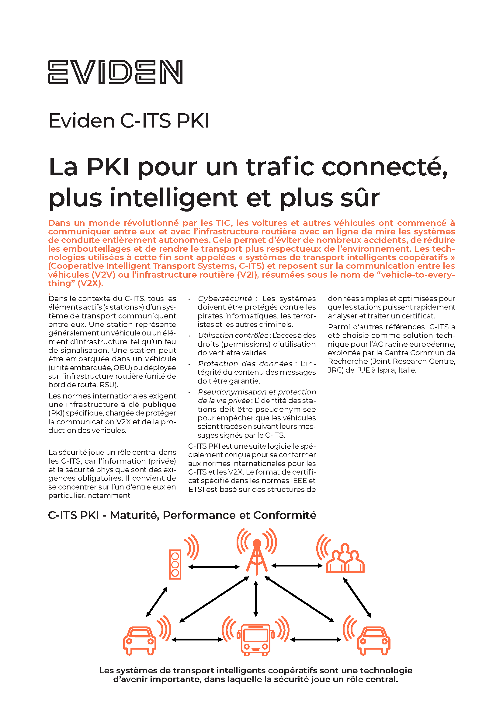 Eviden C-ITS PKI - image fiche produit