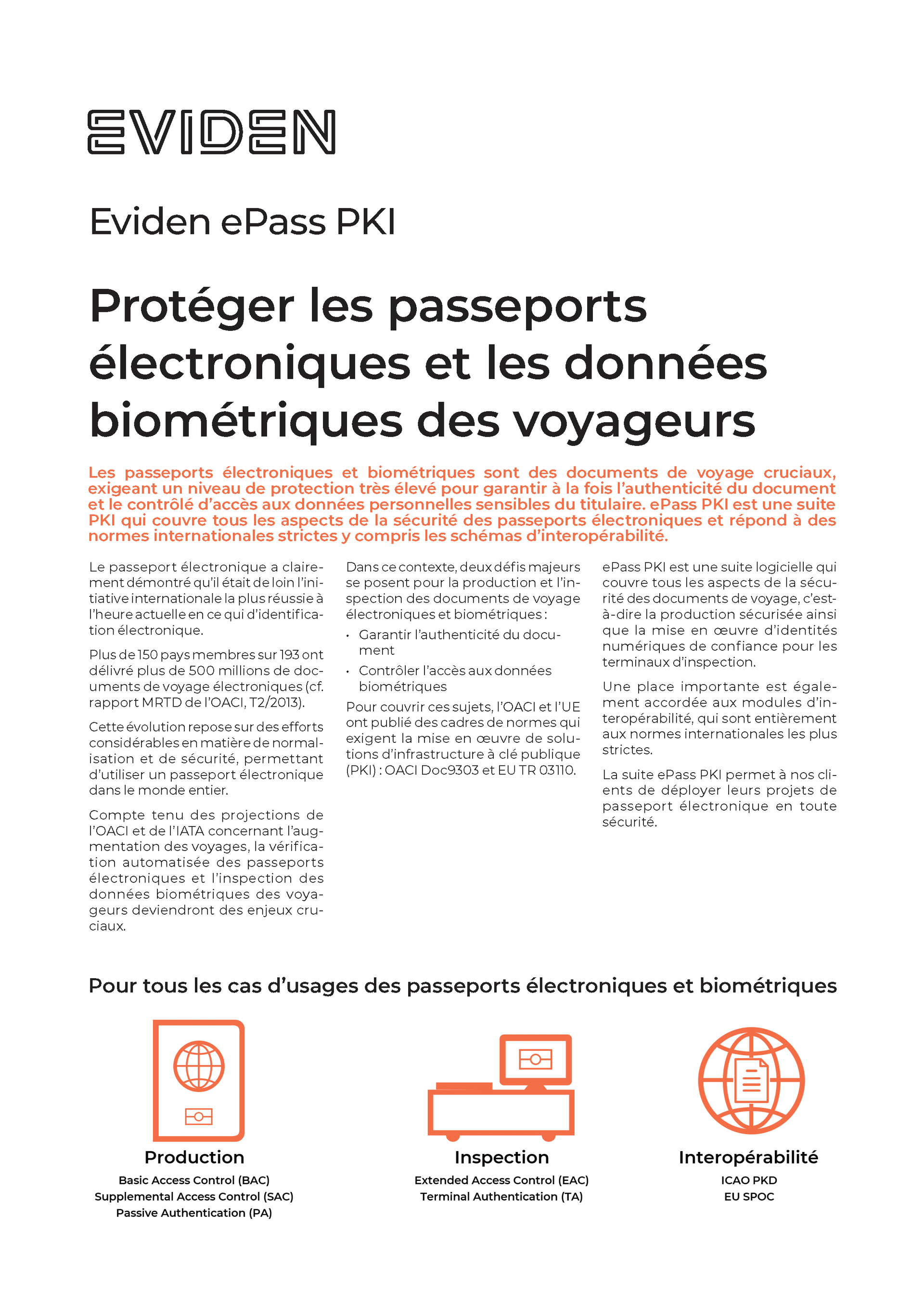Eviden ePass PKI - image de la fiche produit