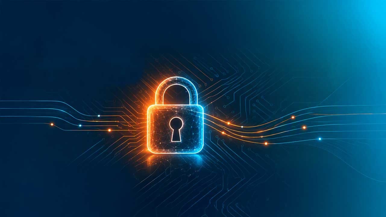 Padlock for data protection