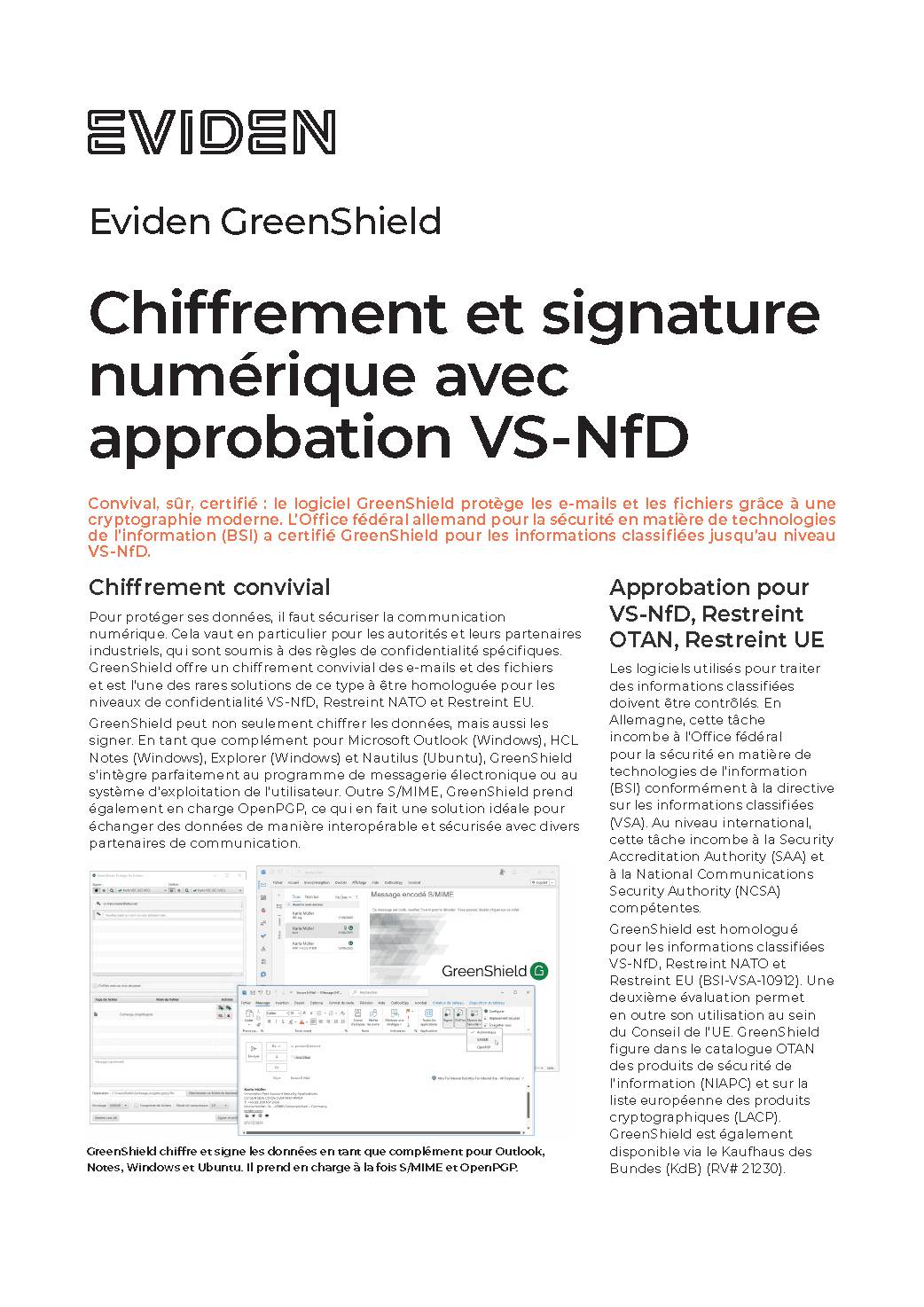 Eviden GreenShield - image de la fiche produit