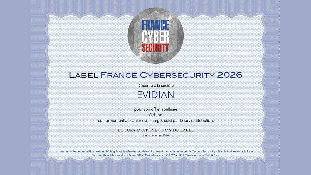 Eviden Orbion_Label France Cybersecurity 2026