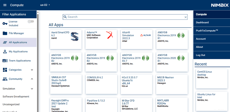 JARVICE XE HPC software platform