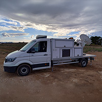 Le système de simulation de menaces RADAR sol-air ARPEGE développé par Eviden, déployé lors d’un exercice d’entraînement des forces aériennes de l’OTAN